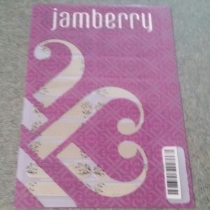 Brand New Gray with Black Flower Design Jamberry N